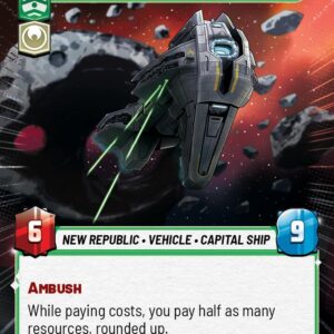 the starhawk prototype battleship (foil) (copy)